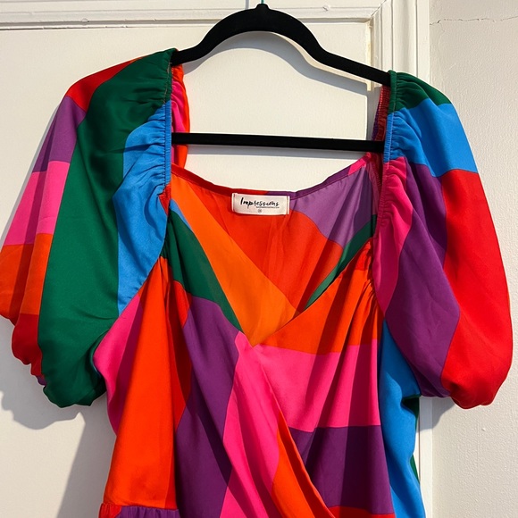 Colorful Maxi Dress - Picture 2 of 4